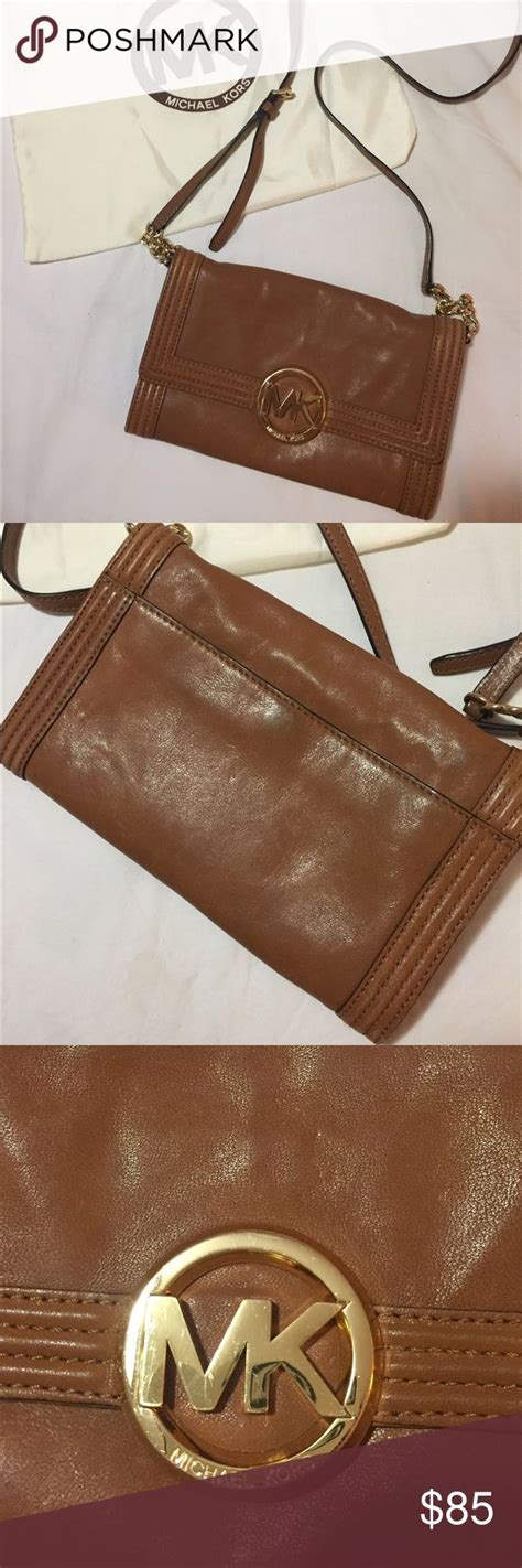 michael kors tan leather crossbody|michael kors crossbody gray.